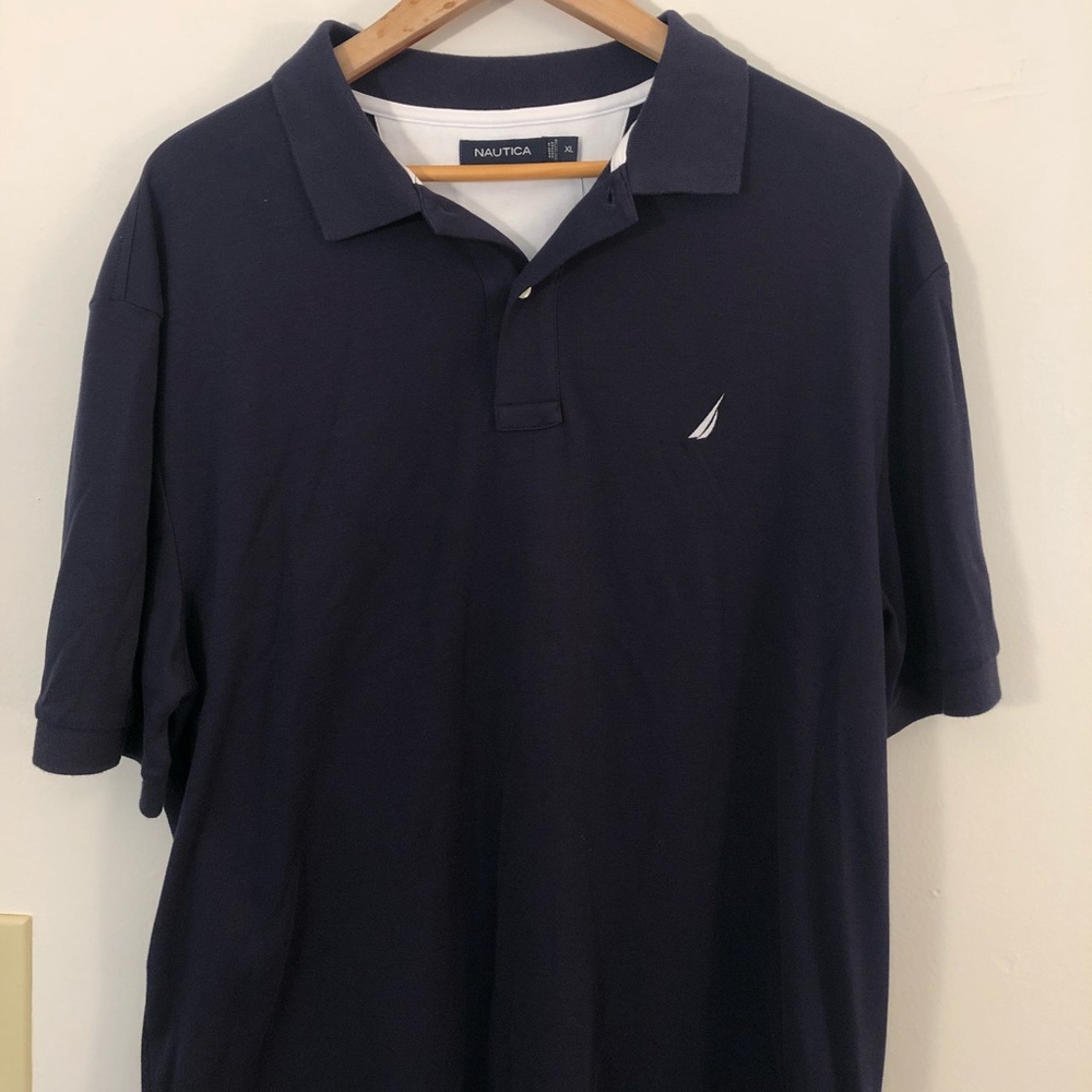 Nautica Navy Blue Polo NWT